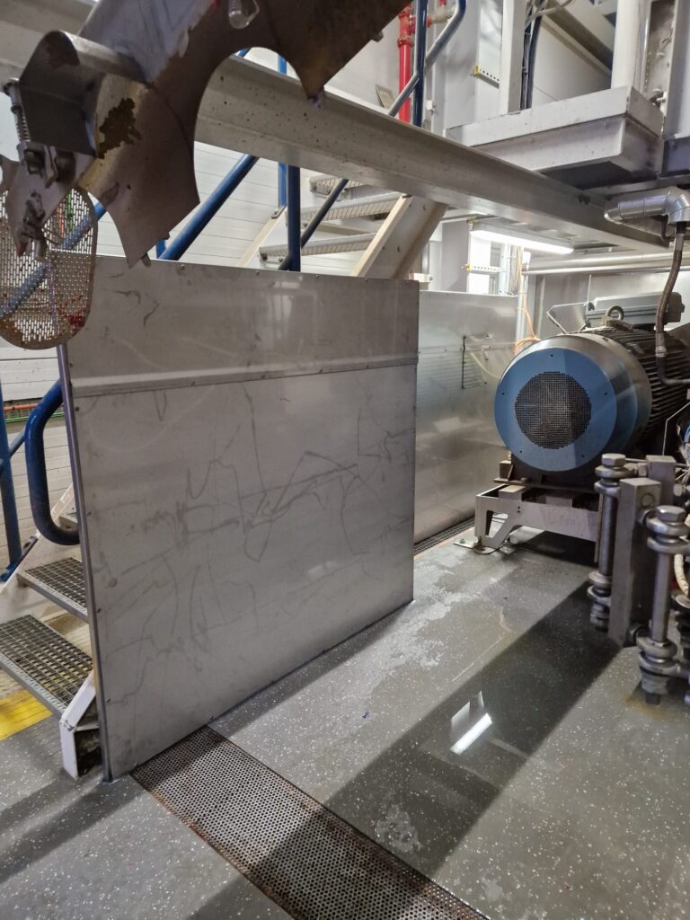 Beschermpanelen productielijn in inox